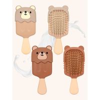 Mini Air Cushion Hair Brush Cute Candy Color Cartoon Hairdressing Styling Tool Portable Anti-Static Scalp Massage Comb