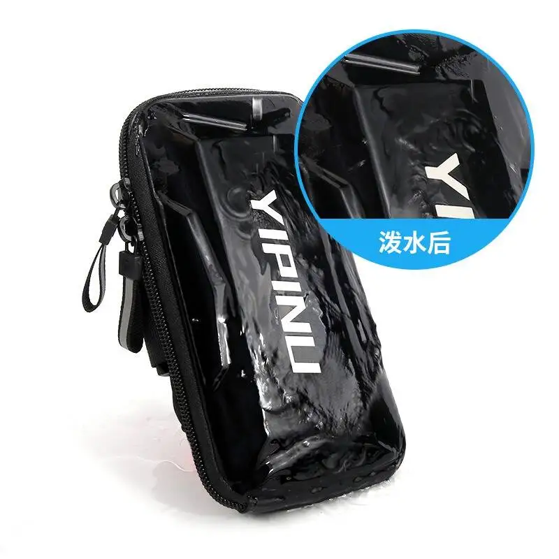 Armband Waterproof Running Phone Holder Shockproof Luminous Mobile Arm Bag For Samsung Xiaomi Huawei Iphone 13 14 Pro Max