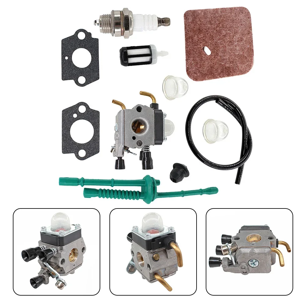 Imagem -04 - Carburador Service Kit para Stihl Aparador Roçadeira Fs38 Fs45 Fs46 Fs55 Fs85 Km55 Motores Carby