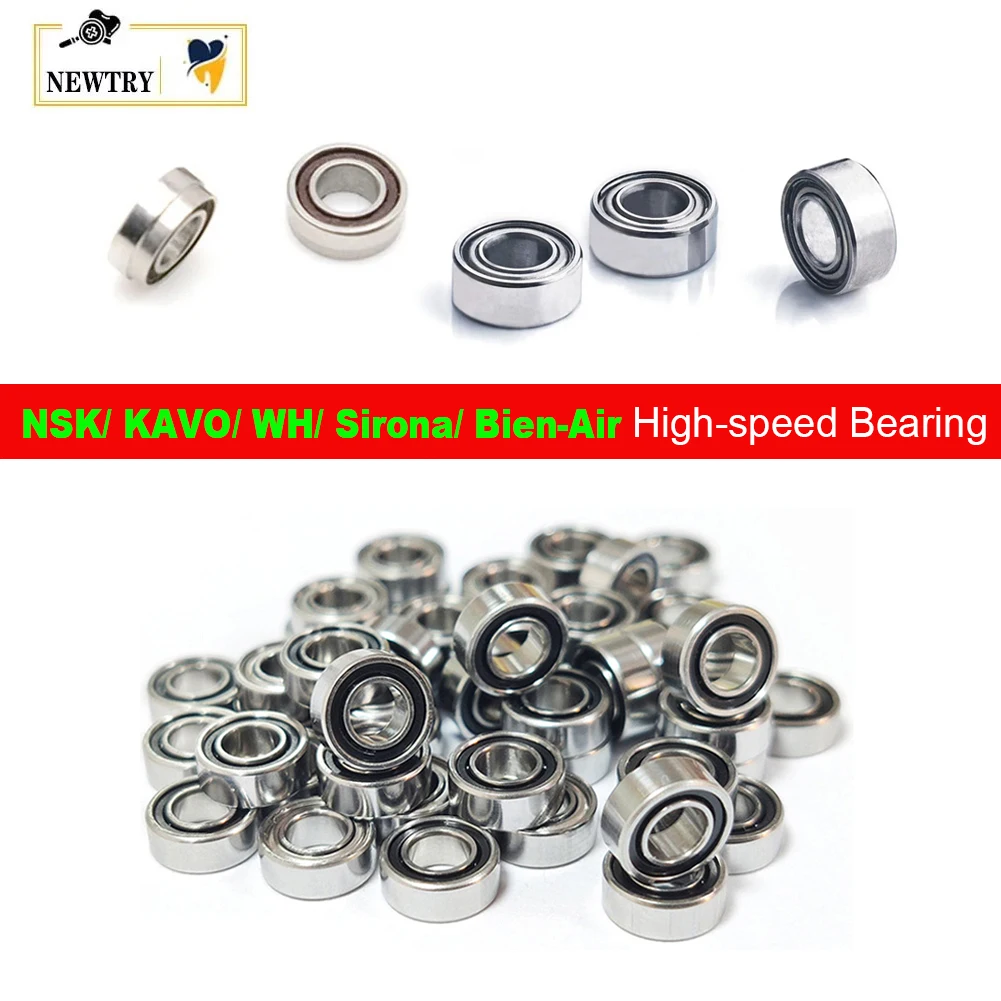 

10Pcs High-speed Ceramic Bearing Fit All Brand Dental Air Turbine Handpiece Sirona Bien-Air COXO Spare Parts SR144 SFR144 SR133