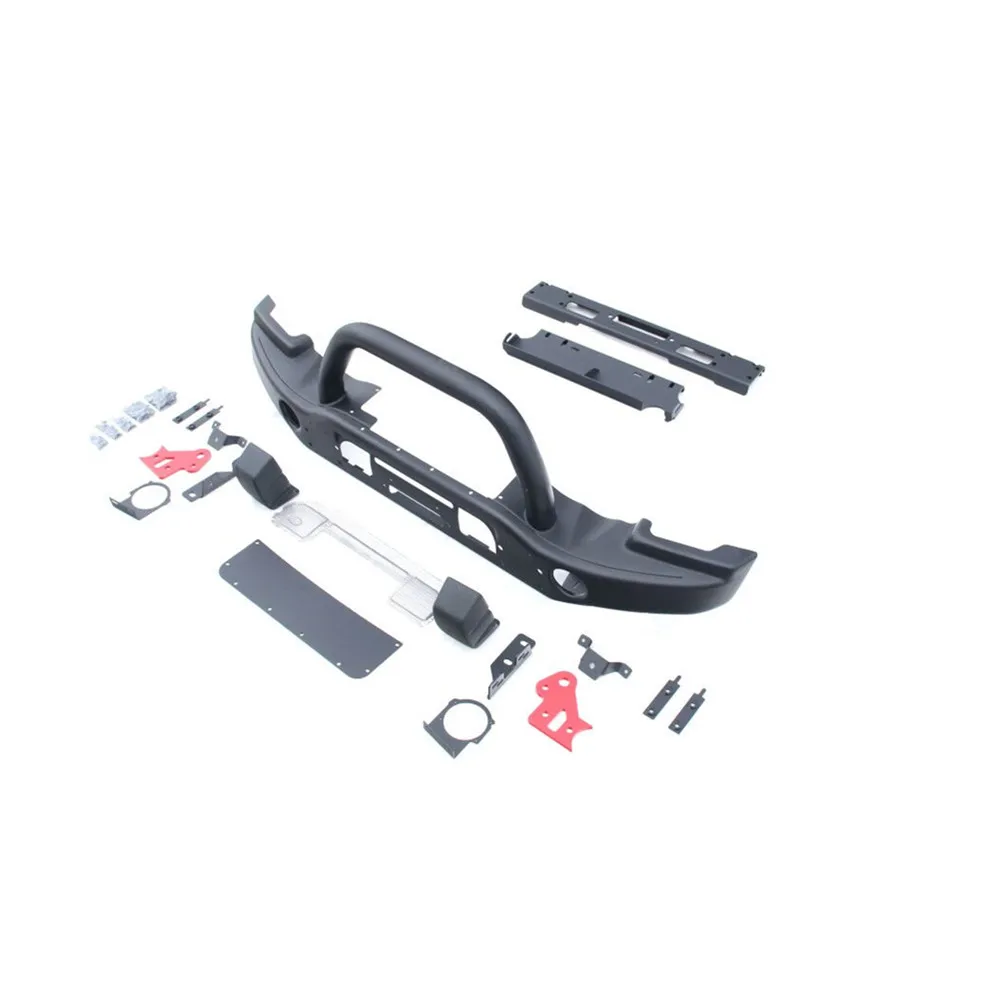 

Popular Design Black Steel Front Bumper with Bull bar for jeep wrangler JK 2007-2017 J063