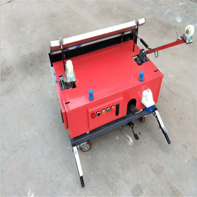 New Automatic Wall Plastering Rendering Machine  Plaster Making Moulding Plastering Machine Cement Polishing Smoothing Machine