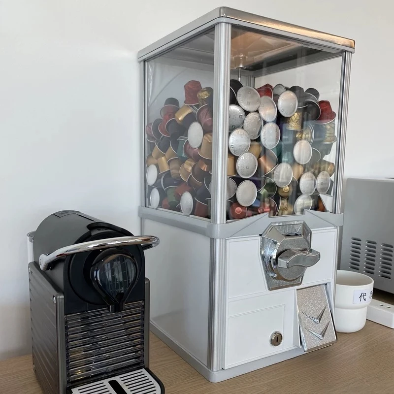 Coin-operated egg twister activity warm-up lottery machine capsule coffee toy vending machine