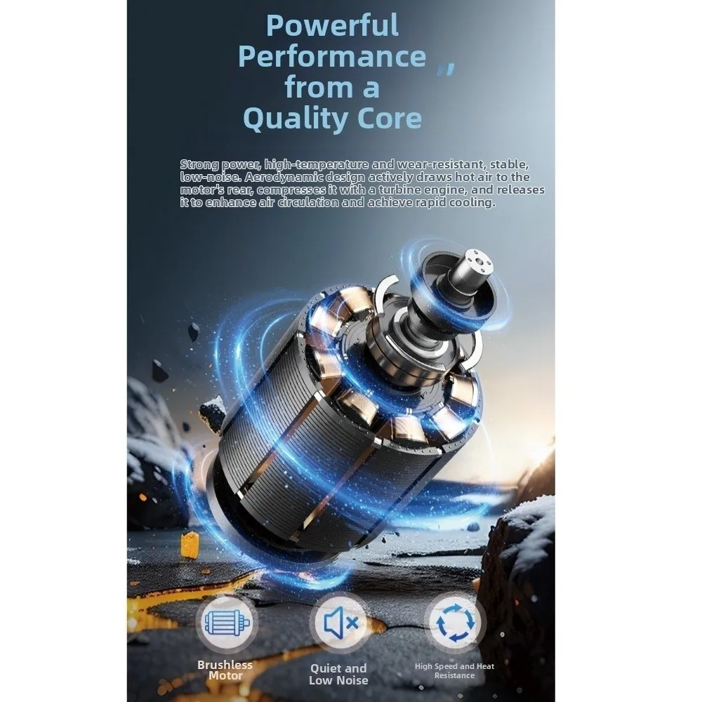 360 Degree Car Air Outlet Fan Adjustable Angle Adjustable Speeds Car Air Circulation Fan Stylish Appearance Low Noise