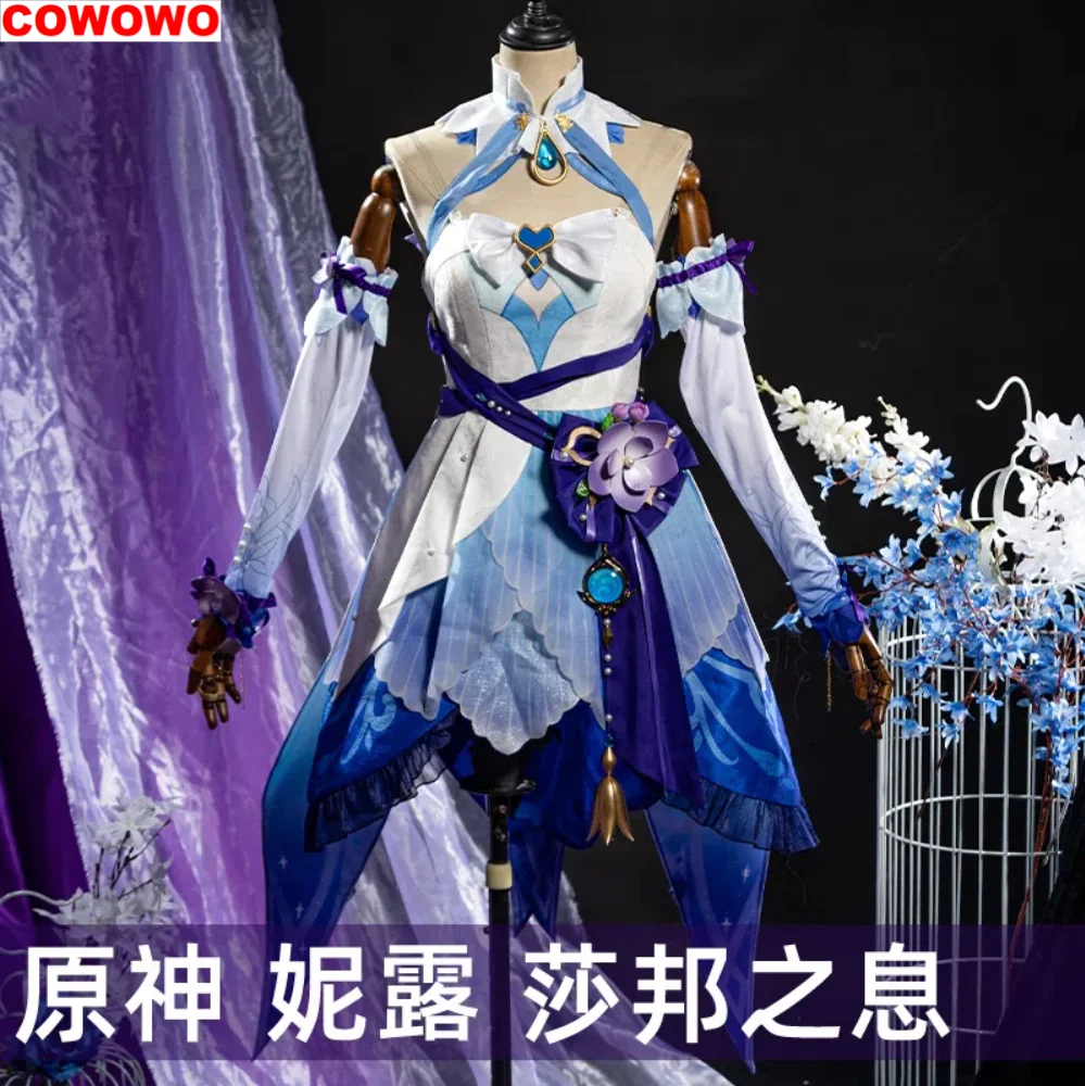 

Genshin Impact Nilou Shabang Breath Dress Cosplay Costume Cos Game Anime Party Uniform Hallowen Play Role Clothes Clothing