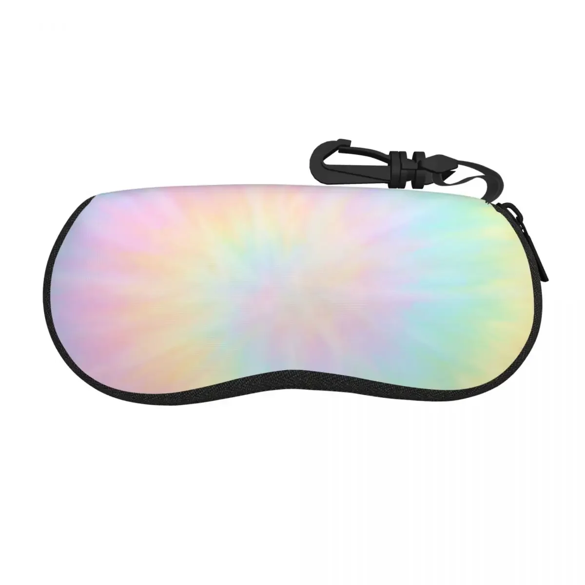 Tie Dye Pastel Wallpaper Shell Glasses Case Protector Sunglasses Box Women Men Soft Eyeglasses Bag Pouch