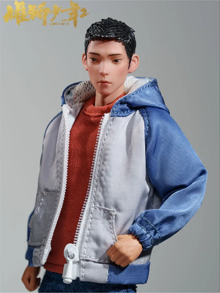 1/12 Ik Ben Wat Ik Ben Chinese Anime Liu Jiajuan Xiao Zhangyang Doek Action Figure Vechten Jongen 6 "Volledige Set soldaat Model Verzamelen