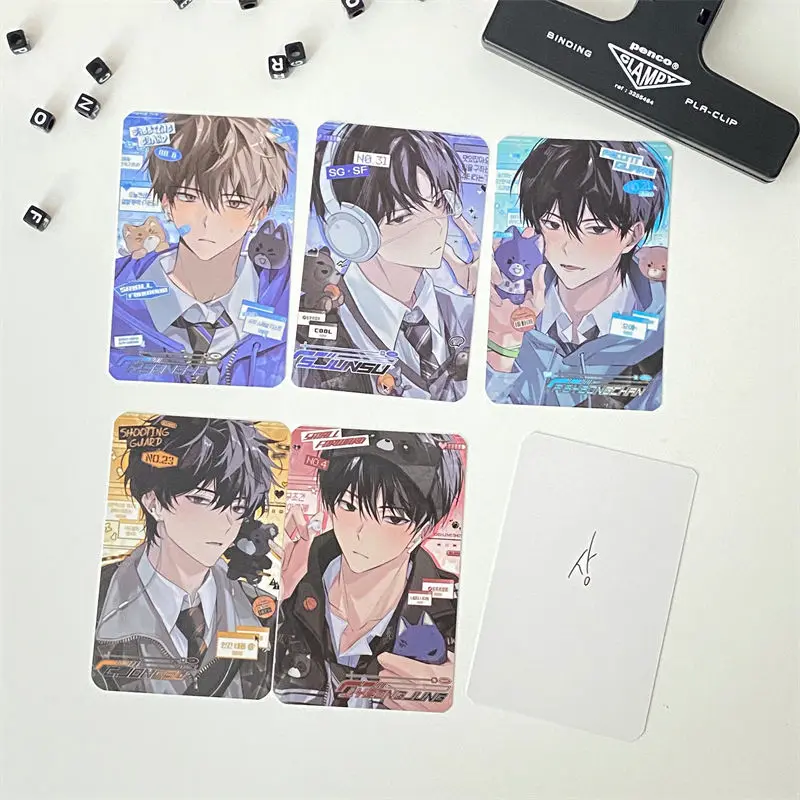 6Pcs/Set Korean Comics Manhwa Garbage Time / 가비지타임 Derivative Lomo Card Small Card Photo Free Shipping