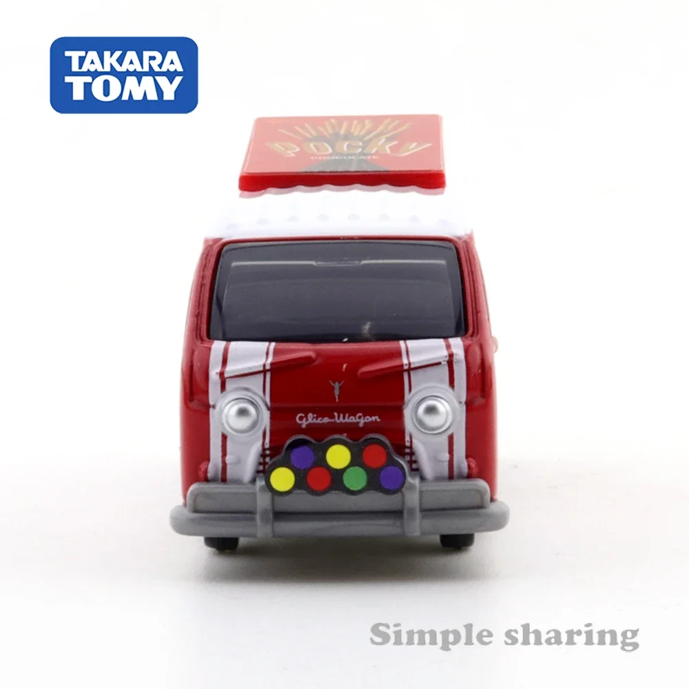 Takara Tomy Tomica No.58 Glico Wagon 1:64 Auto Hot Pop Kinderen Speelgoed Motorvoertuig Diecast Metaal Model Collectibles Nieuwe