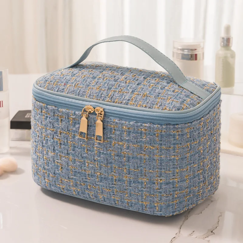 Large Capacity Portable Travel Toiletry Bag Women Organizer Cosmetic Makeup Storage Bags Tote Zipper Makeup Bag For Girls