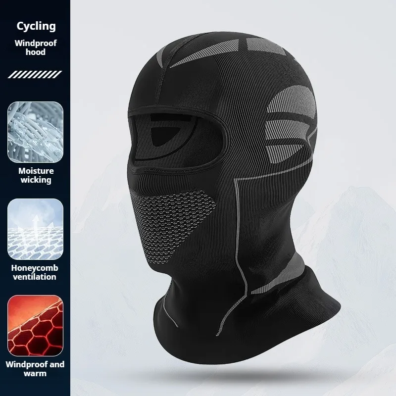 Thermal Windproof Balaclava Face Mask for Men Women, Unisex Ski Mask for Skiing Cycling Motorcycle, Cold-Proof Head Neck Cover