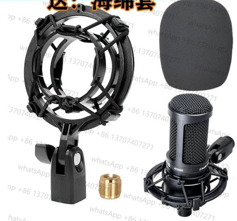 

Audio Technica Iron Triangle AT2020/AT2035/2050 AT2500 Microphone and Microphone Shock Mount