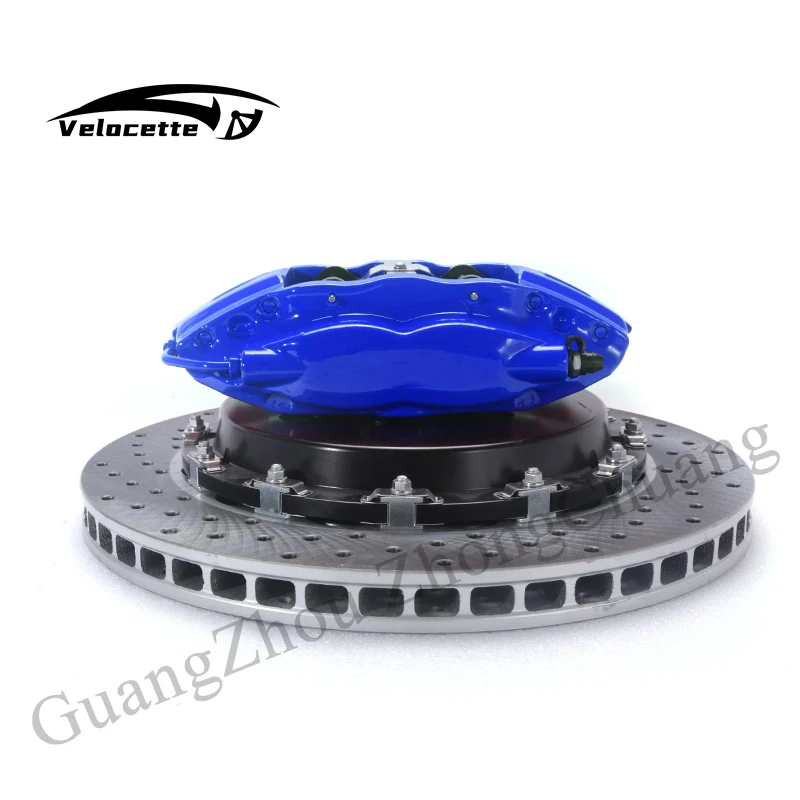 أنظمة فرامل السيارات القرص الخلفي كبير الفرامل الفرجار عدة F40 4 وعاء الفرجار 4 بيستونز ل باجيرو إنوفا كامري F34 F30 E90 تويوتا Lc200