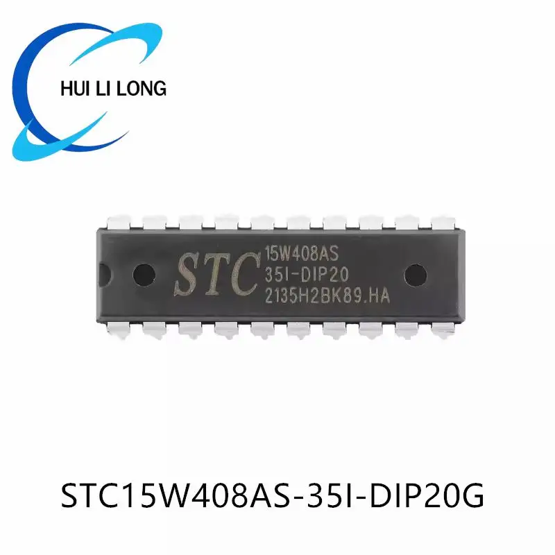 STC15W408AS STC15W408AS-35I DIP20G STC 15W408AS DIP-20 1T 8051 Microcontroller MCU IC Controller Chip New Original