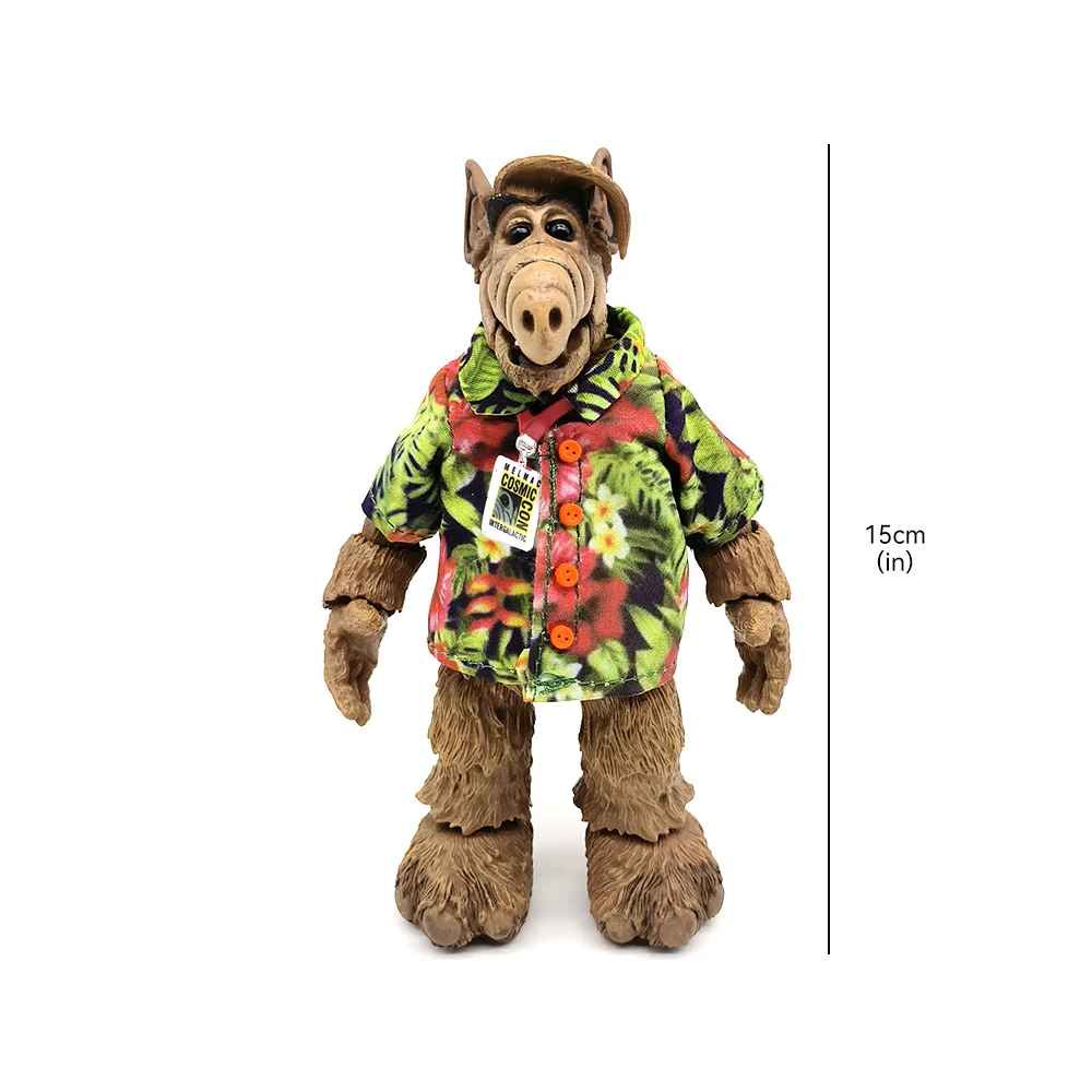 NECA Figure 2023 Exclusive Alien Life Form ALF Ultimate Cosmic Con Alf Action Figure Model Toys Joint Movable Doll Gift For Kids