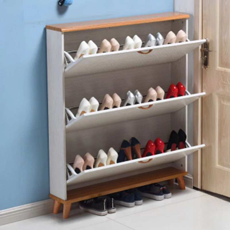 Layer Organizer Women Shoe Cabinet Household Storage Mobile Shelf Shoe Racks Dorm Hallway Rangement Chaussure Home Furniture