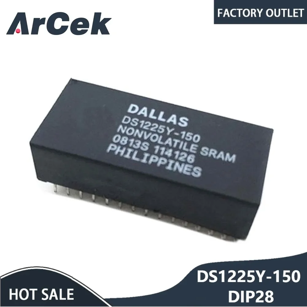 

1pcs DS1225Y-150 DIP28 DS1225Y-150+ DS1225 DIP-28 New Original DIP