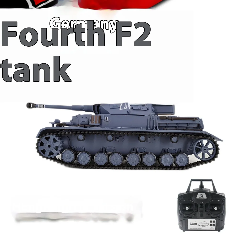 Henglong Ku Bing Remote Control Gift Children'S Toy Simulation Tank Medium Support Multi Functional Battle Tank Model Vehicle