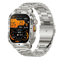 AK80 Outdoor Smartwatch BT Call 2025 Smart Watch Reloj Intelligent Blood Pressure Monitor 2.01\