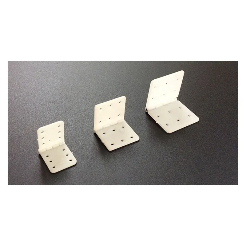 40 Pieces/100 Pieces/Batch Nylon Flat Hinges For Remote Control Aircraft 20x36mm/16x29mm/12x24mm