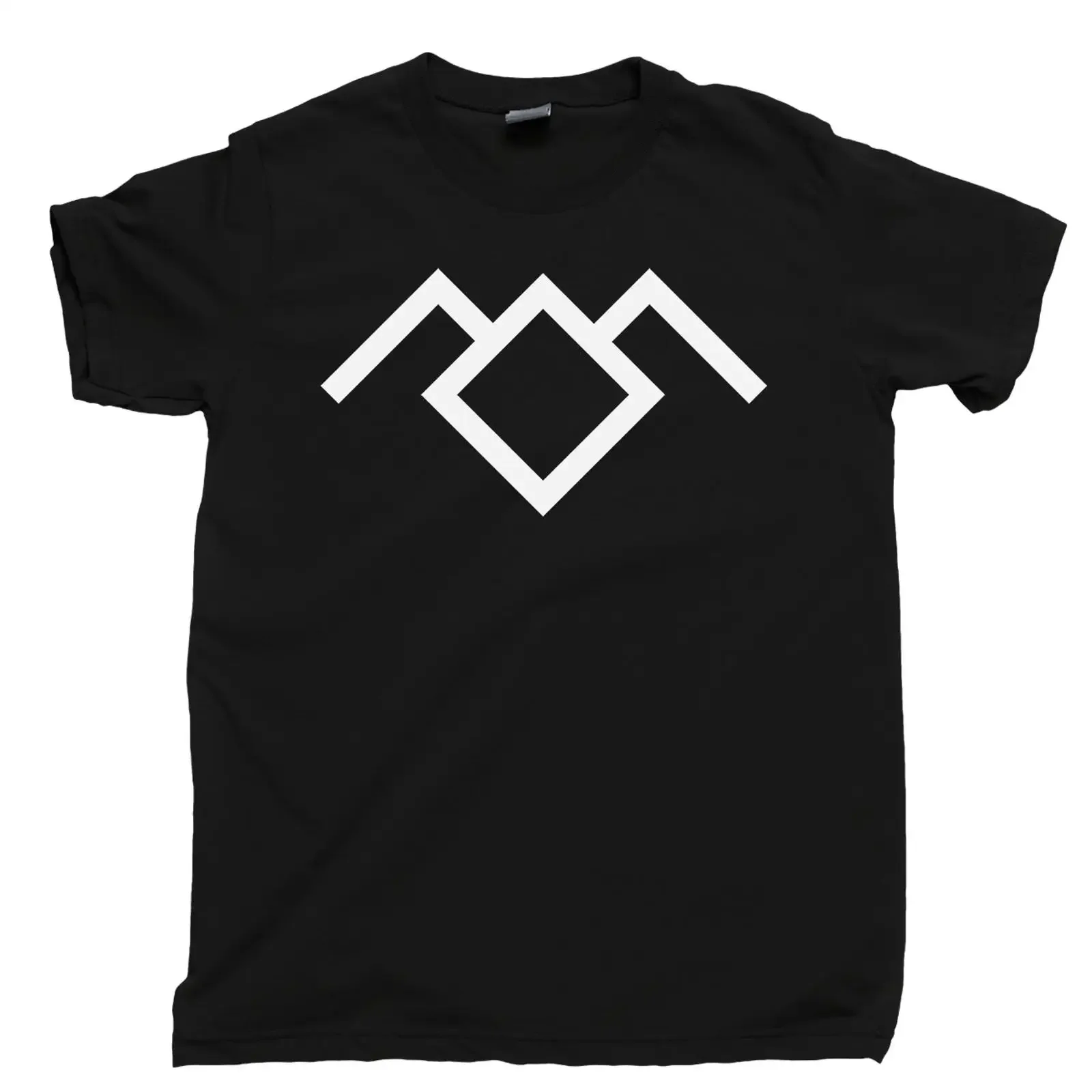 Owl Cave Symbol T Shirt Twin Peaks Black White Lodge Red Room Dale Cooper vintage Washed fashion Comfortable