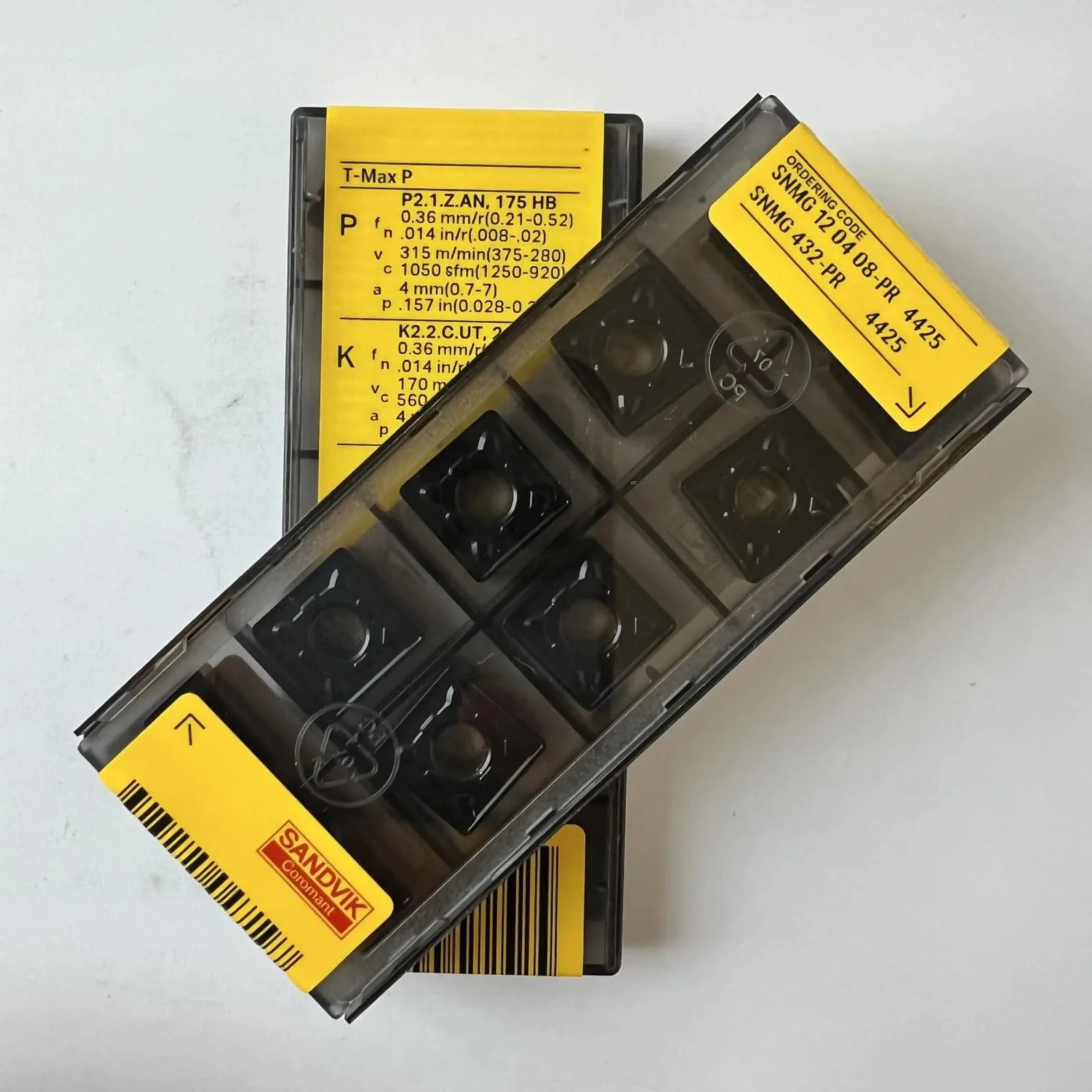 الأصلي SANDVIK / SNMG120408-PR 4425 / أداة شفرة سبائك الصلب 10 قطعة #2