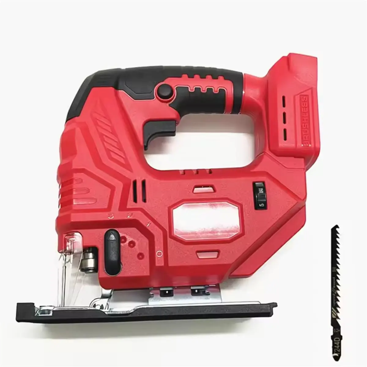 

2025 NEW Jig Saw for Woodworking -0-45º Adjustable Cutting Angle for 18V Brushless(Battery Not Included)