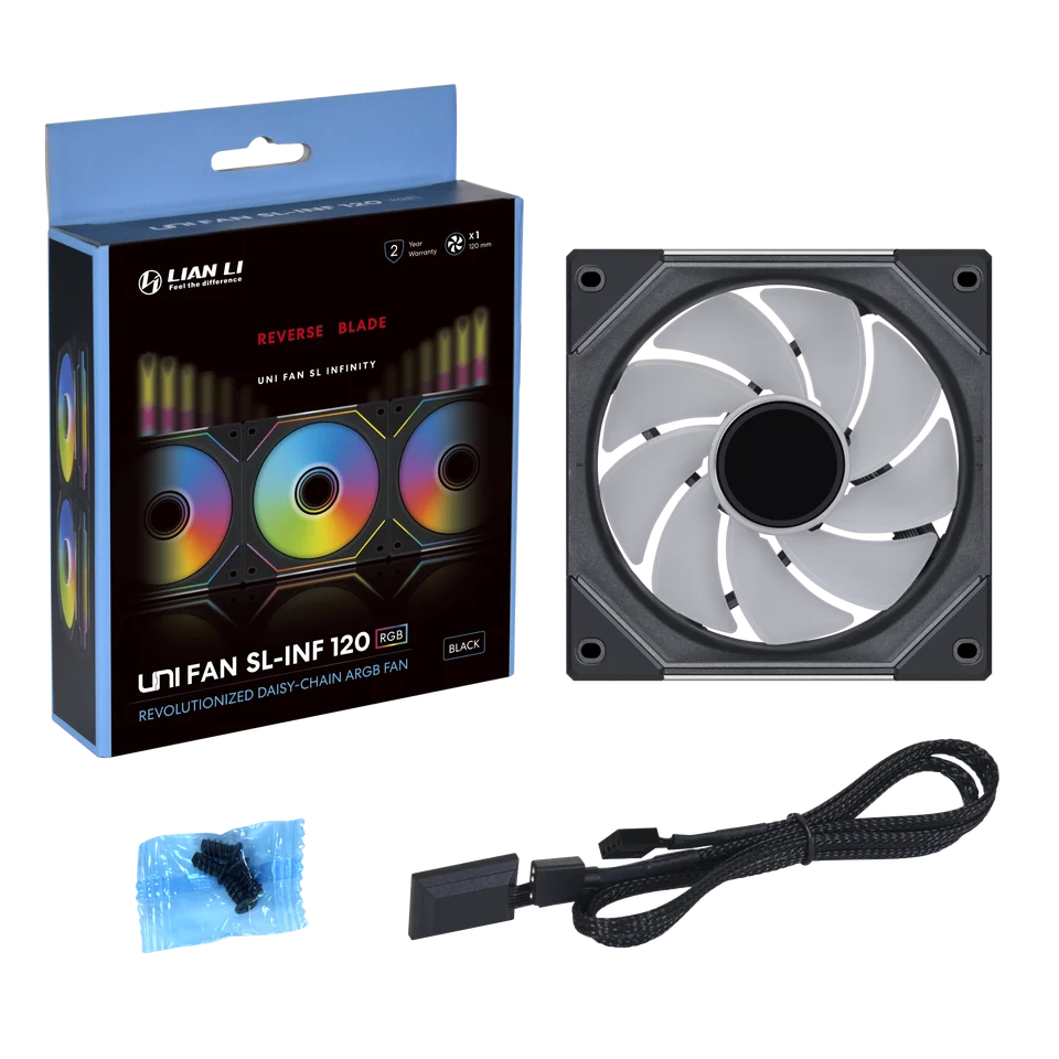 LIAN LI SL-INFINITY 120 RB BK 1個入×3個　⑮ LIAN LI SL-INFINITY 120 RB BK 1個入×3個 ⑮ LIANLI Case Fan Series