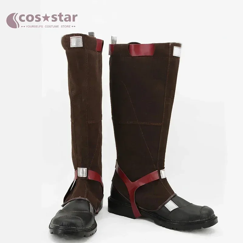 Una lettiera degli orsi Capitan America Steve Rogers Uomini adulti Stivali militari Scarpe cosplay Film Carnevale di Halloween Cus 2025 Nuovo