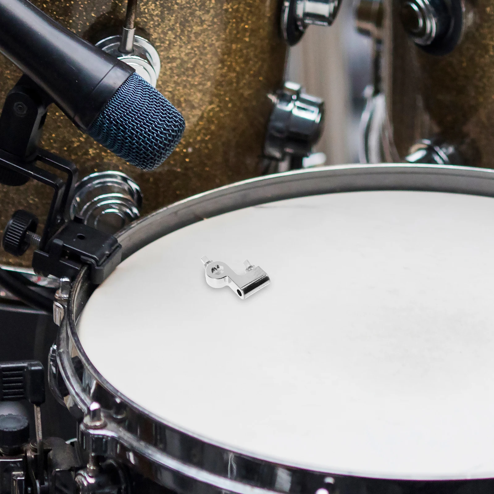 

Drum Instrument Accessories Bass Pedal Beater Mount Holder for Single Metal Rack