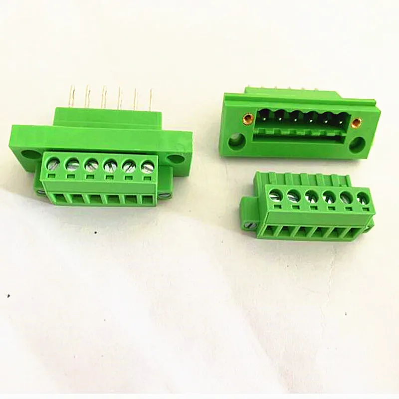 10pairs  Wall terminal 2EDGWB-5.08-2P - 24P/5.08mm 2P / 3P-24P pitch5.08mm Connectors and terminals