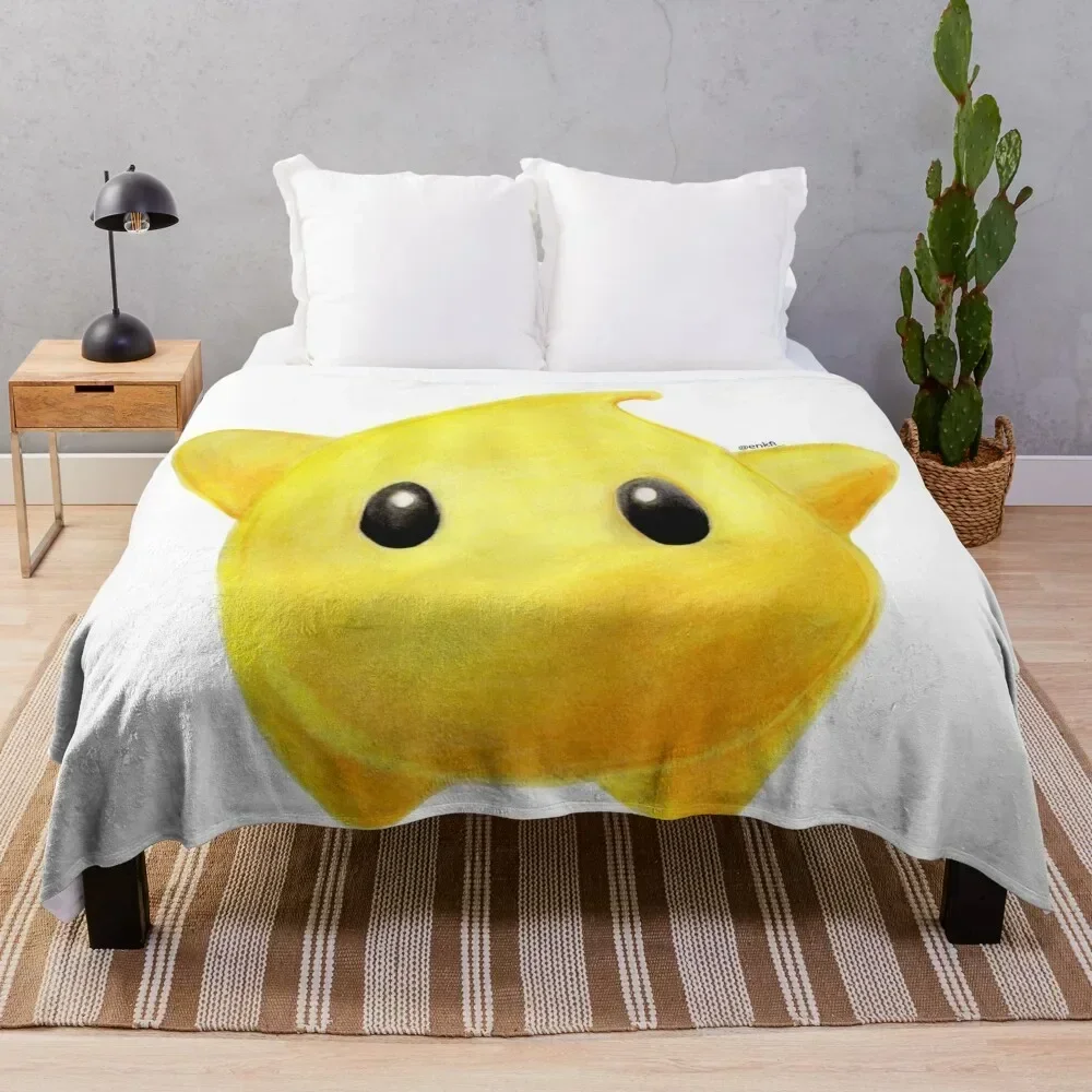 

Luma Throw Blanket Soft Solid Color Blanket for Couch Bed