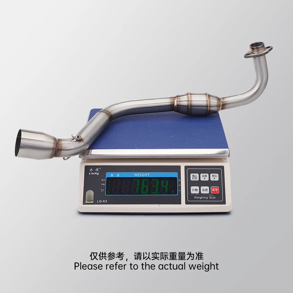 FOR MSX125 Motorcycle Exhaust System Muffler Slip-On 51mm Front Connect Link 2012-2020 Full Exhaust System Racing Line pipe