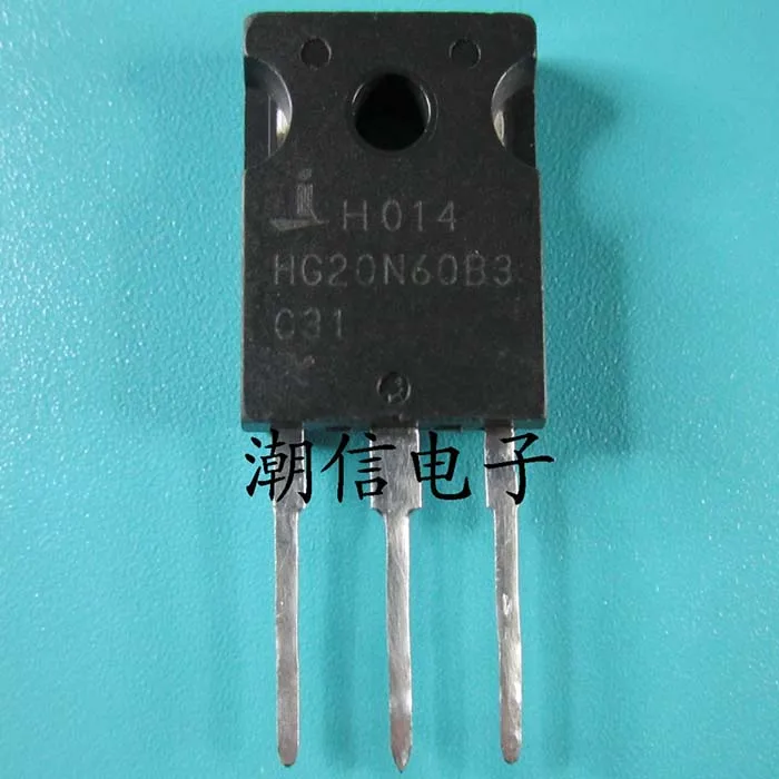 

5PCS/LOT HG20N60B3 TO-3P NEW and Original in Stock