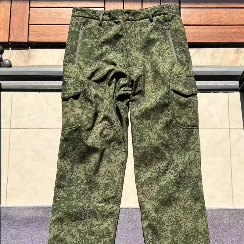 Russian Little Green EMR Jungle Fleece Soft Shell Pants Autumn/Winter Remake TAD Tactical Pants