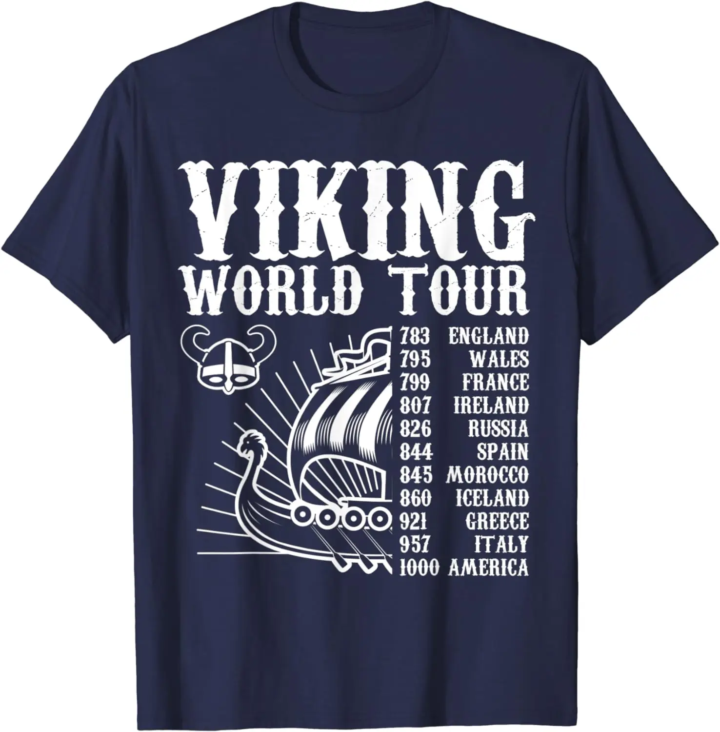 world tour  ship Design T-Shirt