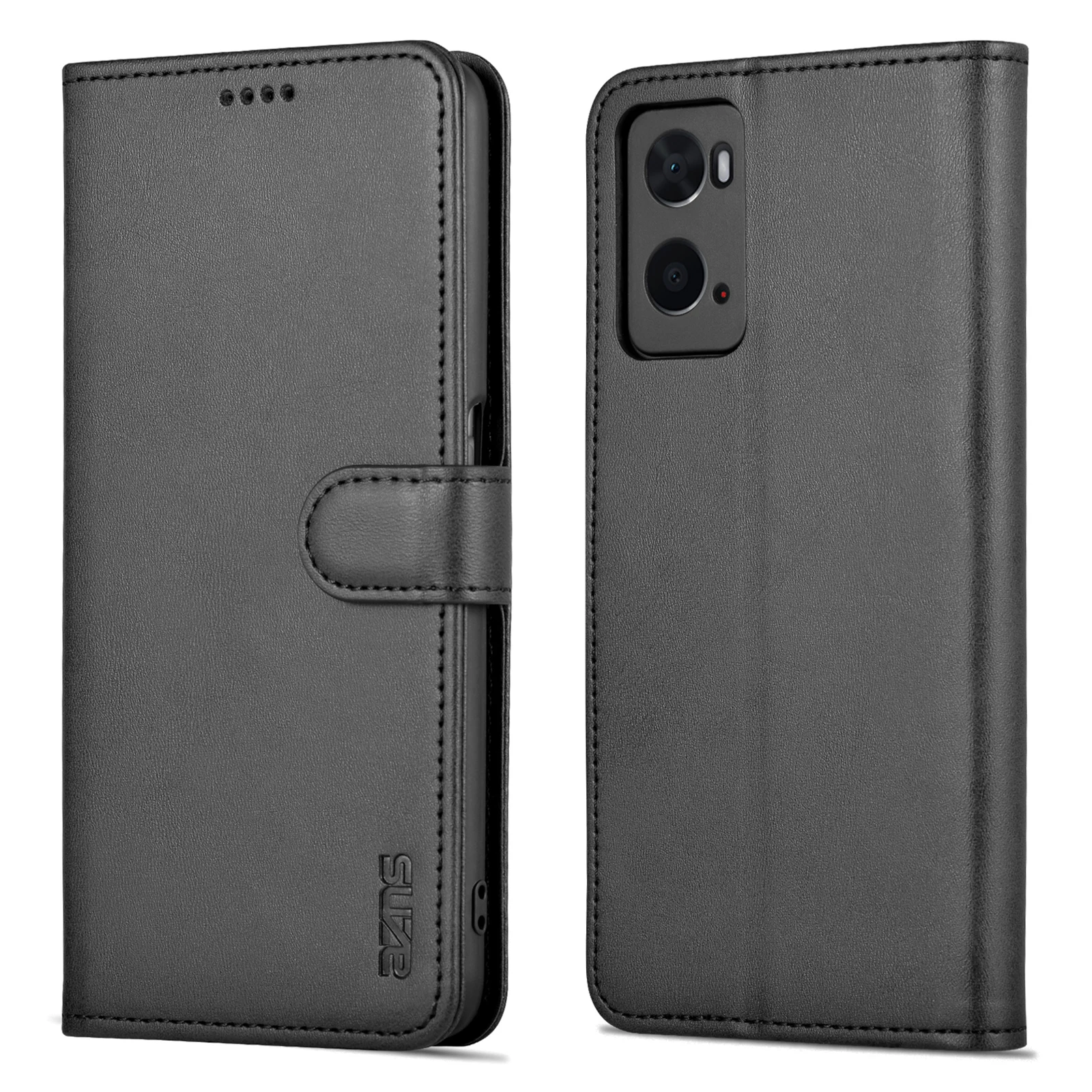 Card slot wallet Flip leather Cover For Oppo A76 CPH2375 Magnetic closure Fall prevention Phone Case For Oppo A76 Case 6.56 inch