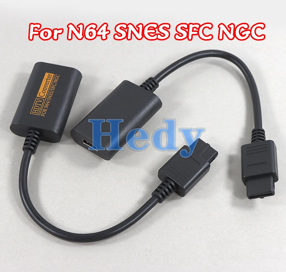 1 шт. для N64 в HDMI-совместимый адаптер HDTV-конвертера для N64/Gamecube/SNES/NGC Plug Play Full Digital 1080P без внешнего питания