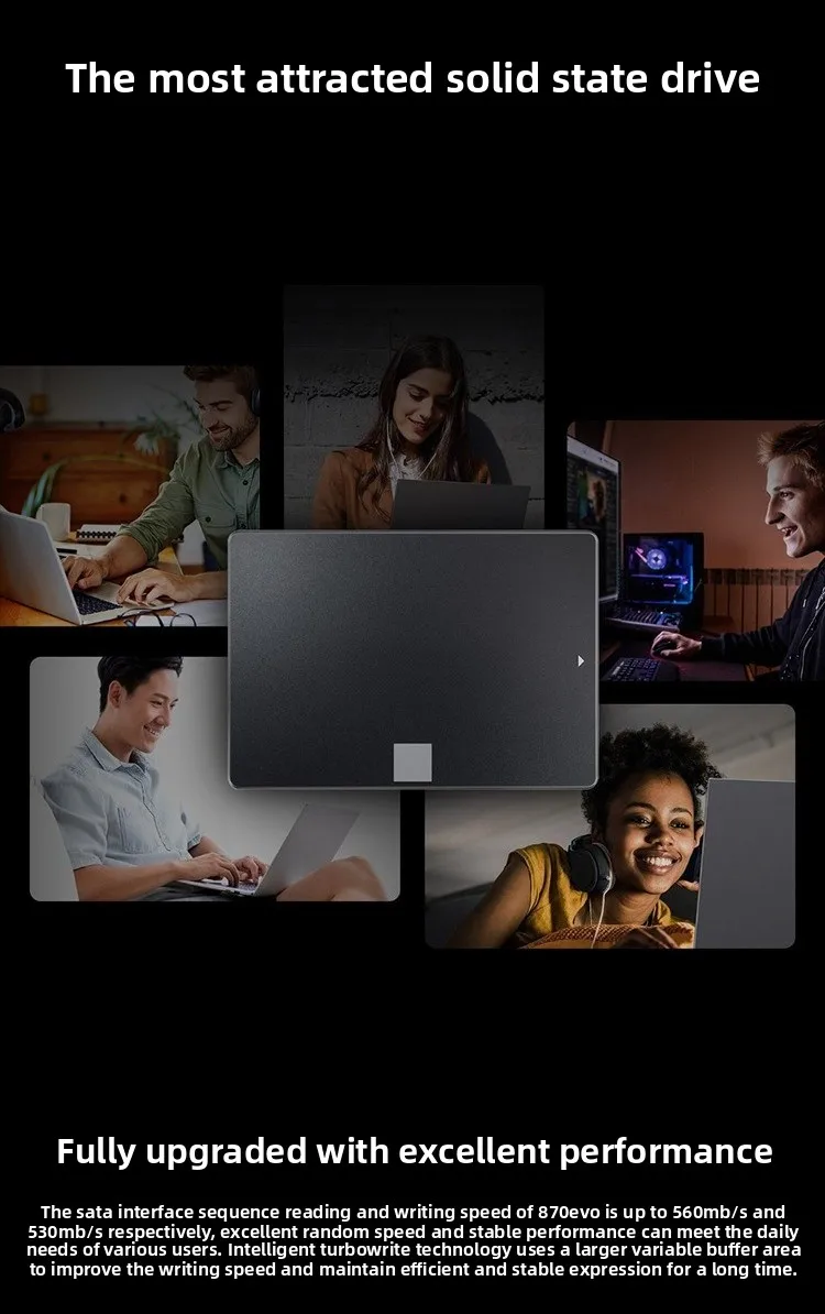 Interface EVO 250G 500G 1T 2T 4T SSD SATA3