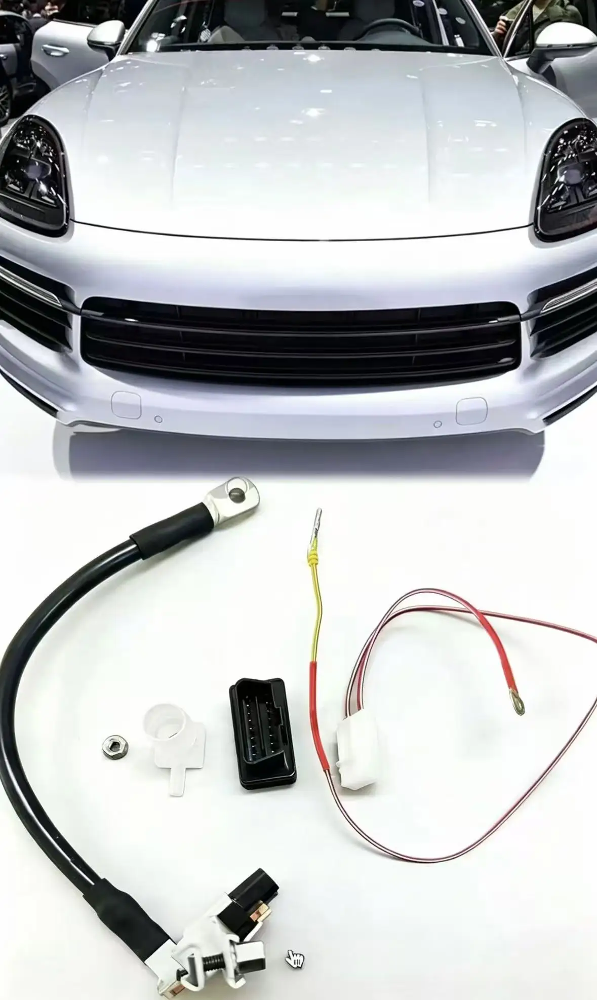 For Porsche Cayenne 9YO 9YA LiFePO4 Lithium to AGM Lead Acid Battery Conversion Kit