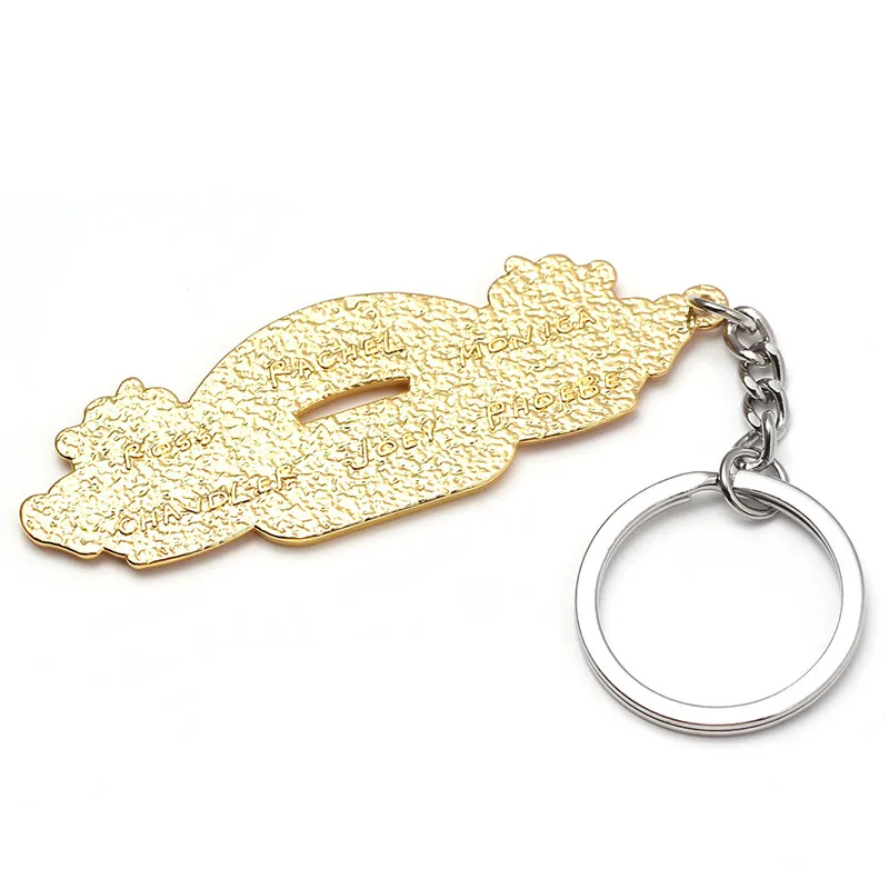 Friends TV Show Keychain Central Perk Pendant Unisex Car Key Ring Jewelry Gift for Men Women Christmas