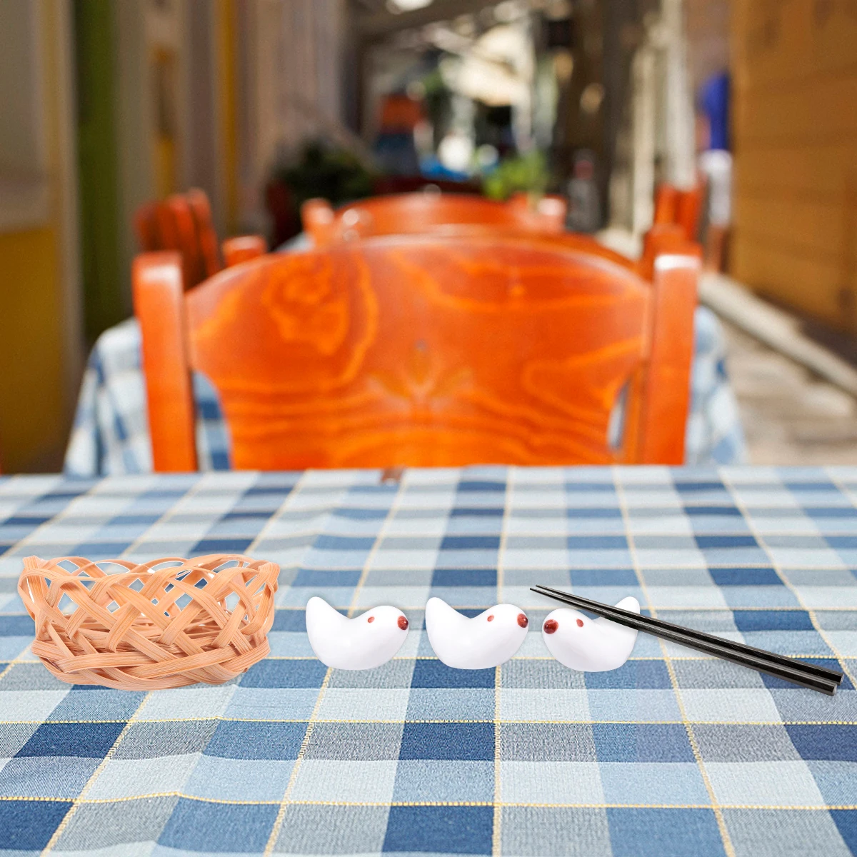 

3Pcs Bird Design Ceramic Chopsticks Holder Cute Japanese Style Tableware Cutlery Rest Support for Dining Table Home Party Gift