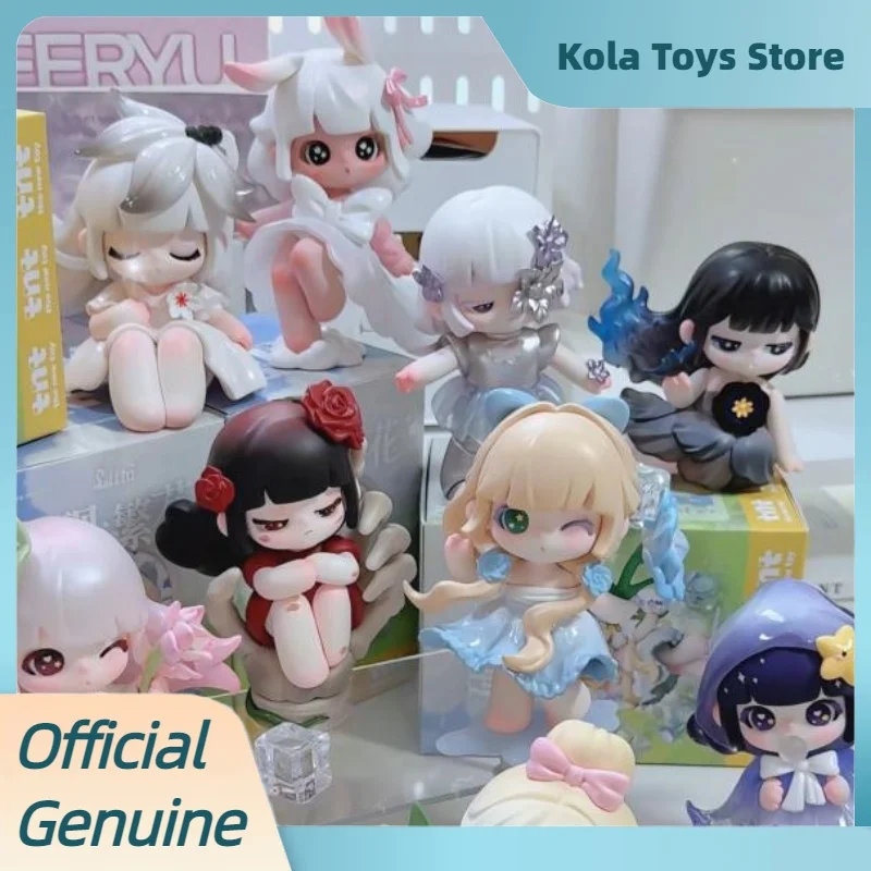 

NEW TNTSPACE Liita Where Petals Settle Series Figurine Blind Box Mystery Toy Desktop Ornament Home Decoration Surprise Gift