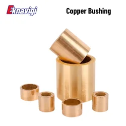 2/5/10pcs  ID8mm OD14mm Oil-Free Self-Lubricating Composite Bearing Copper Shaft Bushing  Small Bushing