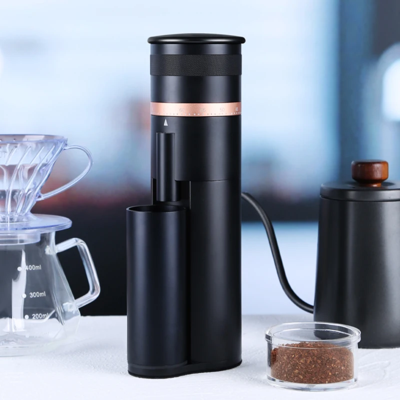 Portable 24V Electric Automatic 6-Pin 38mm Burr  Coffee Bean Grinder Coffee Milling Machine Espresso