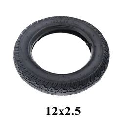 12Inch 12x2.50 Out tire 12x2.125 Inner Tube Camera Bent Valve For 12*2.50 12 * 2.125 tyres 12 1/2 x 2 1/4 Bike Electric Scooter