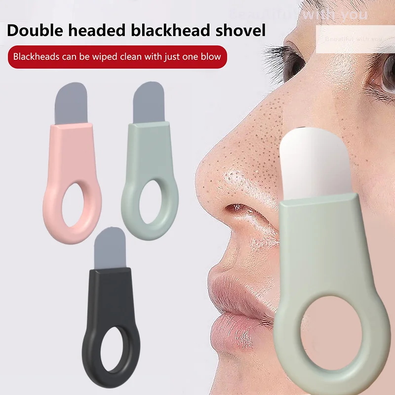Spatule exfoliante pour points noirs, dissolvant de nettoyage en profondeur, nettoyeur de pores, Mini dispositif de beauté, outil de soins de la peau