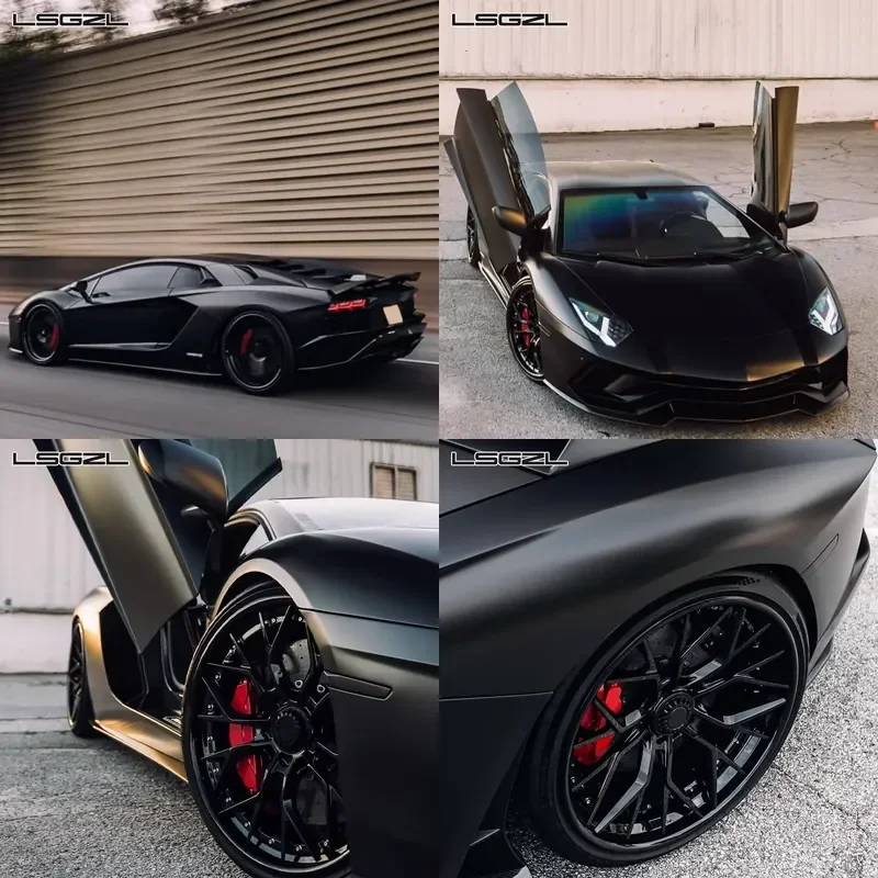 

i Monoblock One-pieces Glossy Black Car Wheels for M3 M5 Corvette 17-26Inch 5*120 5*114.3 Forged 718 911 Car