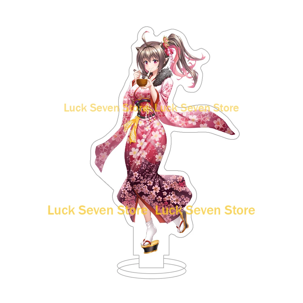 Taimanin Anna & Phantasma Shinonome Yahiro Lilinoe Koukawa Asuka Kamimura Maika Yatsu Murasaki حامل أكريليك مكتب هدية مزخرفة