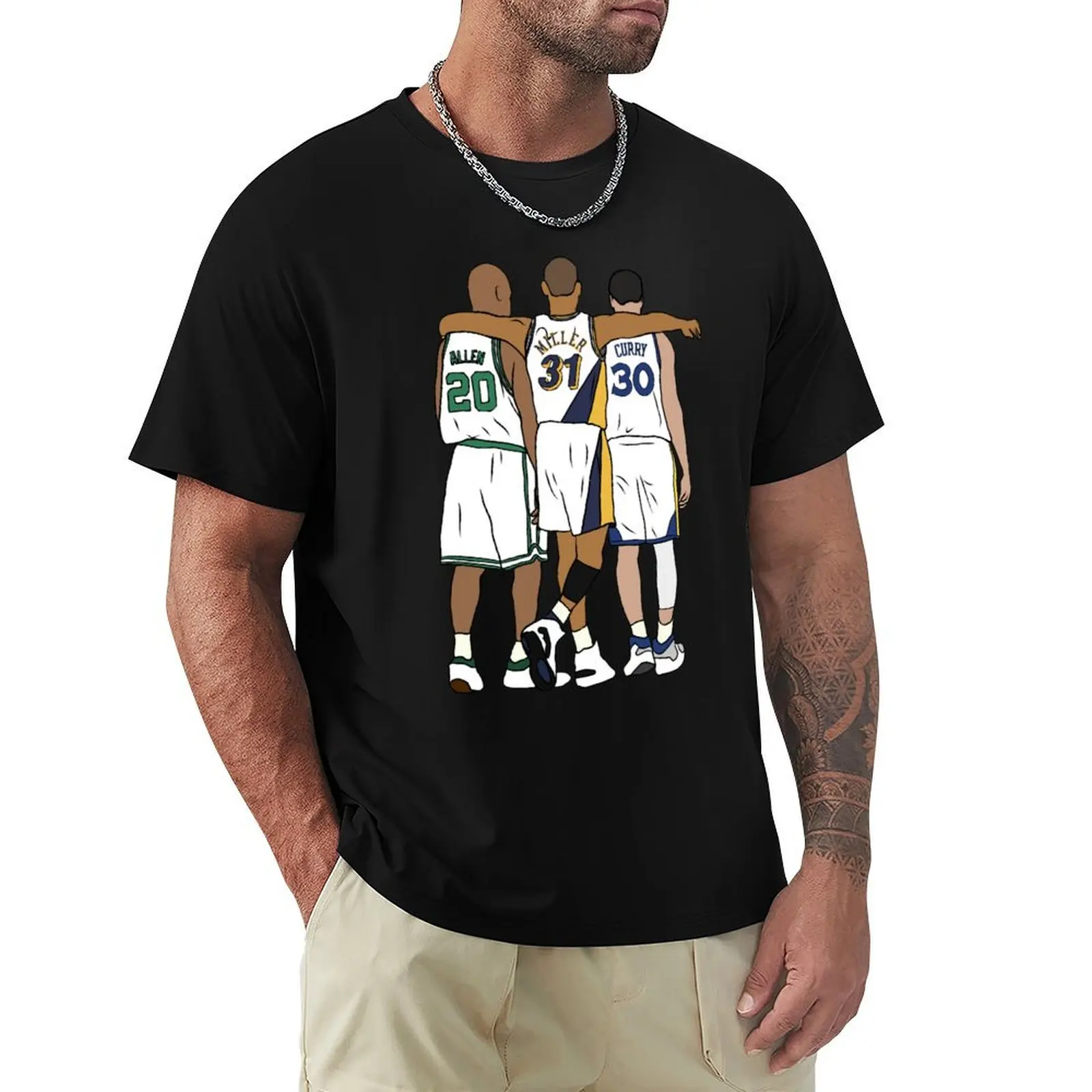 Ray, Reggie _amp_ Steph T-shirt heavyweights cute clothes mens t shirts casual stylish